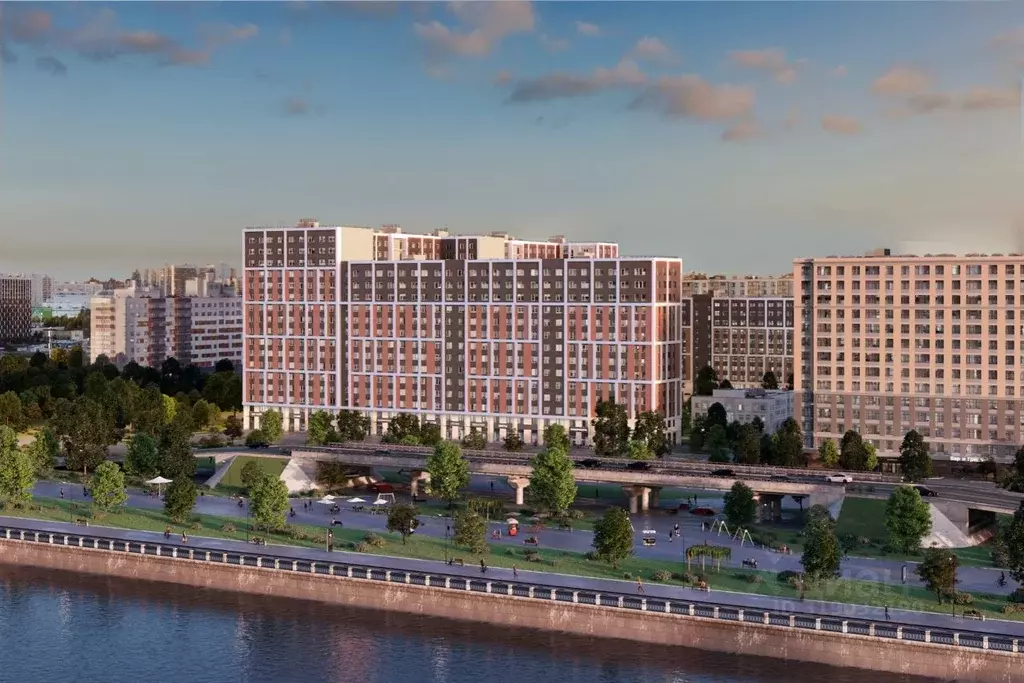 1-к кв. Санкт-Петербург ул. Архивная, 5 (42.47 м) - Фото 0