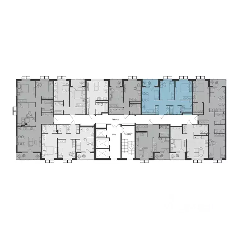 2-к кв. Тюменская область, Тюмень  (55.8 м) - Фото 1