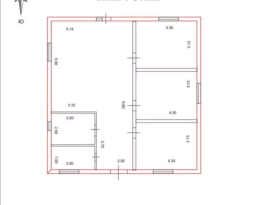 Дом в Курская область, Курский район, Рышковский сельсовет, Кислино ... - Фото 2