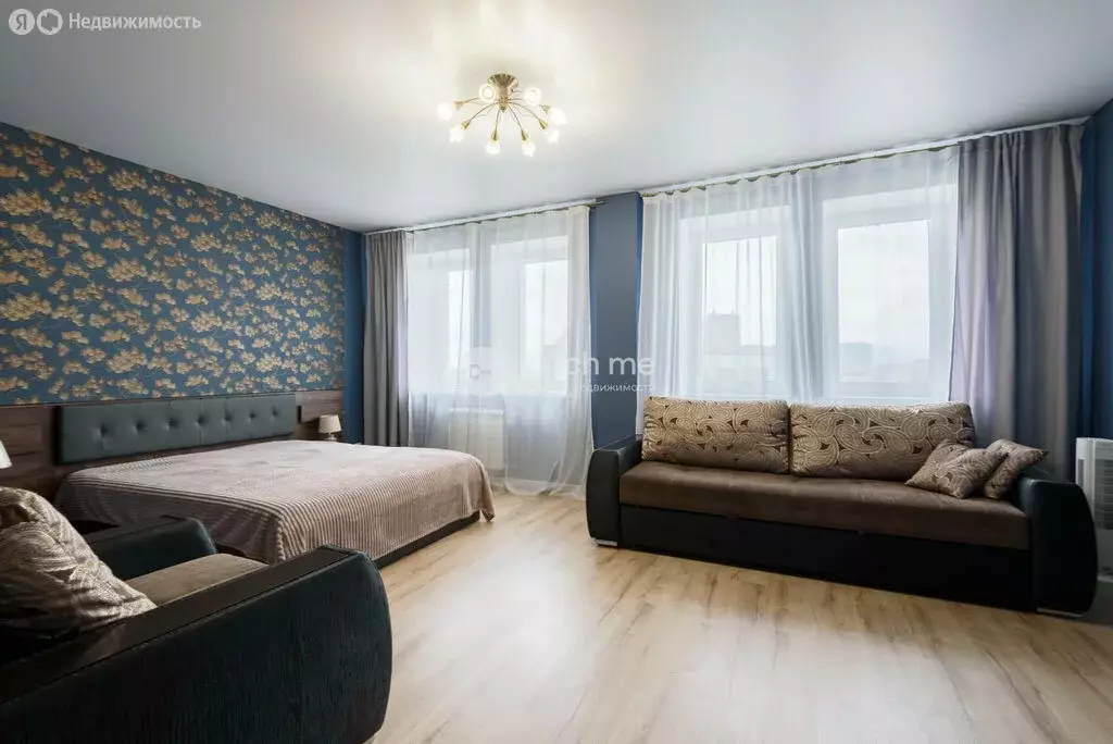 1-комнатная квартира: Казань, Вахитовский район, улица Калинина, 60 ... - Фото 1
