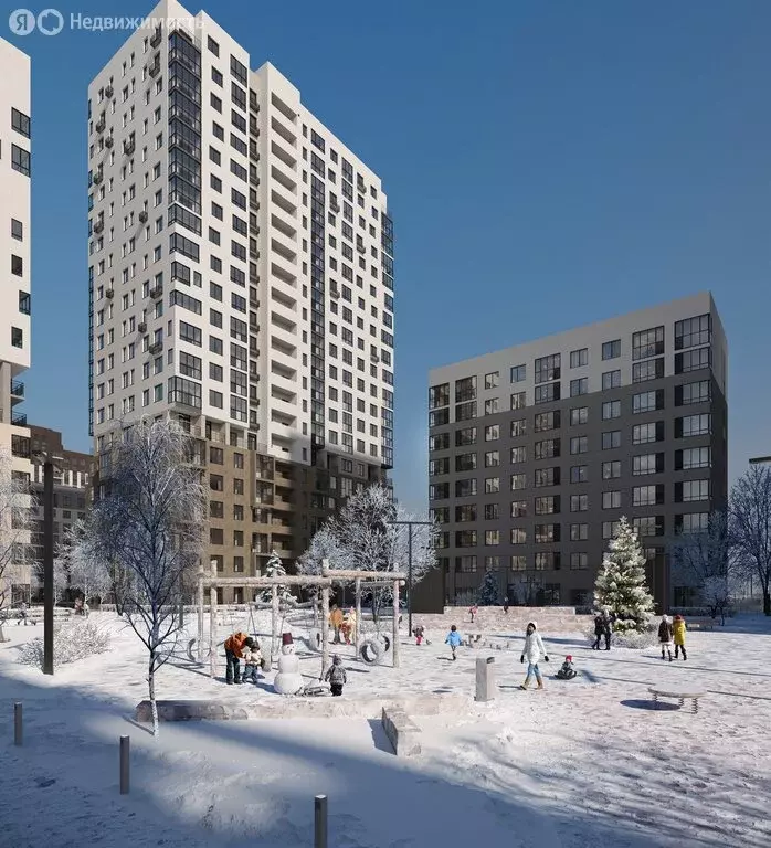 2-комнатная квартира: Тюмень, жилой комплекс Гранд Квартал (64.01 м) - Фото 1