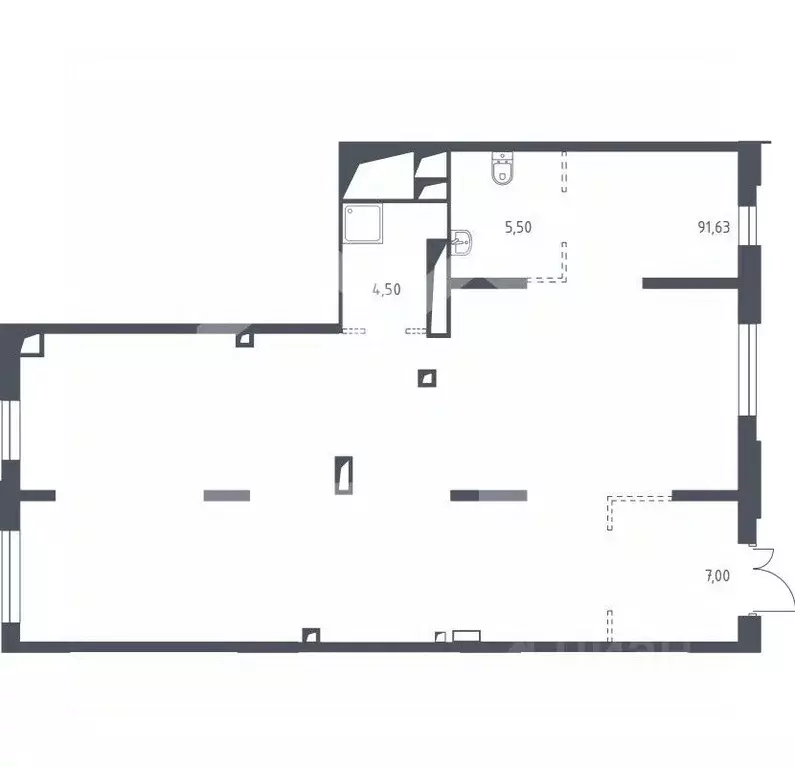 Помещение свободного назначения в Московская область, Химки городской ... - Фото 2