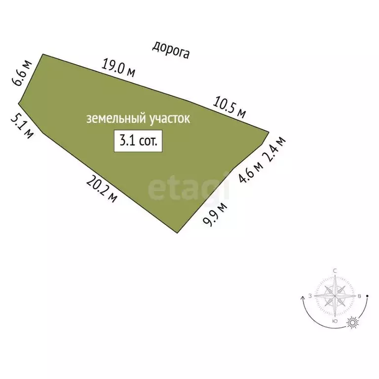 Участок в Крым, Алушта муниципальный округ, с. Малореченское ул. ... - Фото 2