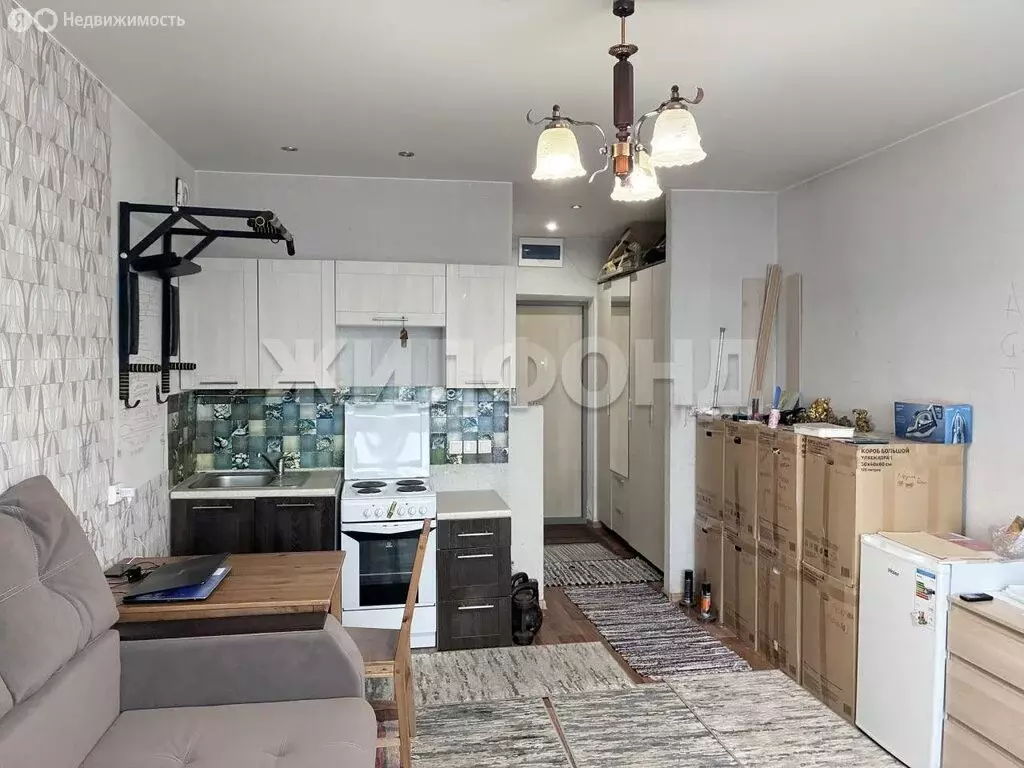 Квартира-студия: Новосибирск, Железнодорожный район, Железнодорожная ... - Фото 2