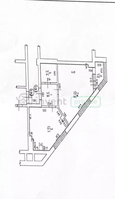 1-к кв. Калининградская область, Калининград просп. Победы, 80 (38.1 ... - Фото 2