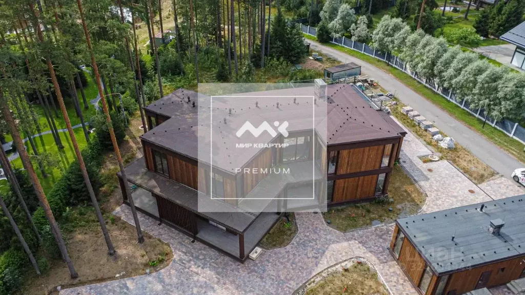 Коттедж в Ленинградская область, Выборгский район, Первомайское с/пос, ... - Фото 1