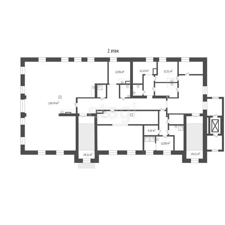 Офис (1700 м) - Фото 2