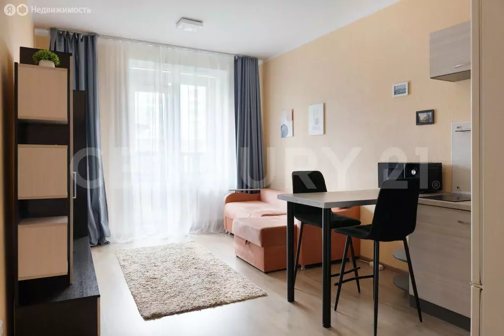 Квартира-студия: Санкт-Петербург, Новолитовская улица, 14 (25 м) - Фото 1