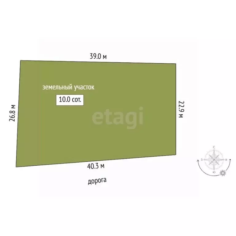 Участок в Тюменская область, Нижнетавдинский муниципальный округ, ... - Фото 2