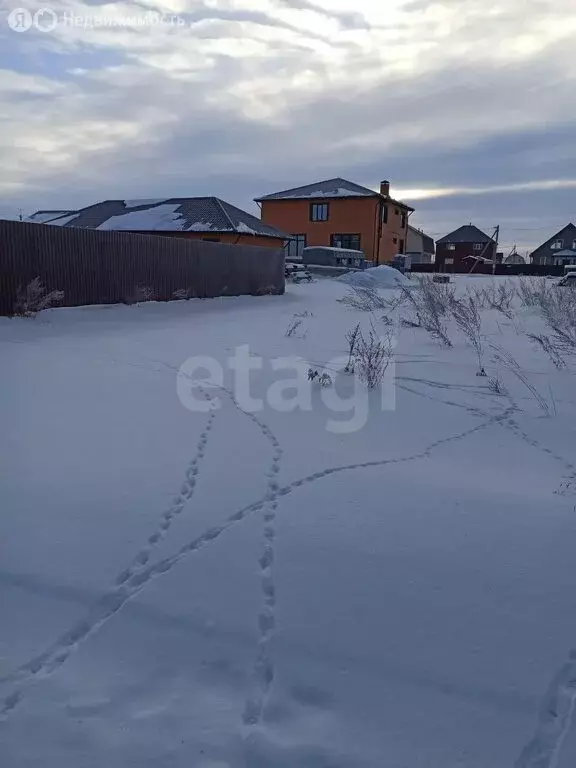 Участок в село Усть-Заостровка, коттеджный посёлок Удачный (13 м) - Фото 0