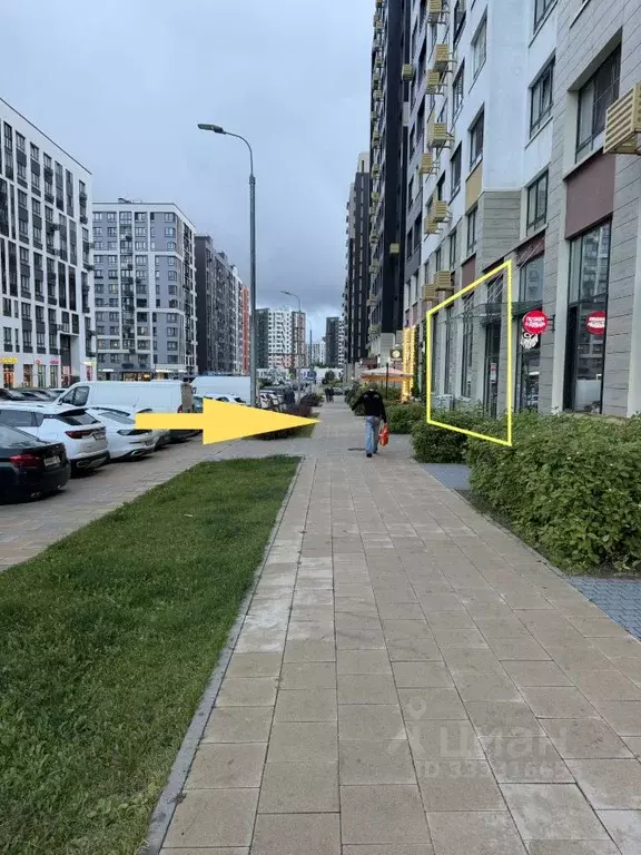 Помещение свободного назначения в Москва бул. Скандинавский, 3к2 (107 ... - Фото 2