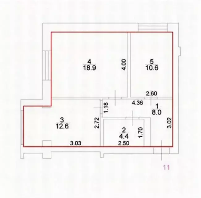 2-комнатная квартира: Таганрог, улица Победы, 106 (54 м) - Фото 2