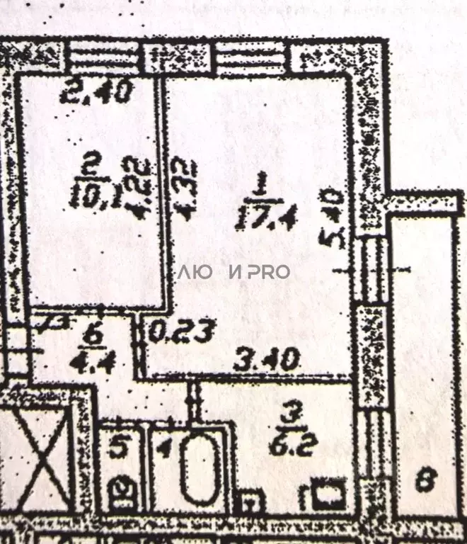 2-к кв. Ярославская область, Ярославль проезд Матросова, 4к2 (41.8 м) - Фото 2