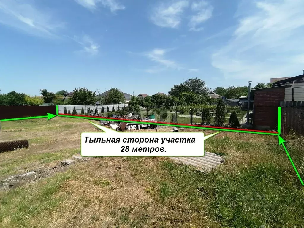 Участок в Краснодарский край, Анапа муниципальный округ, Гостагаевская ... - Фото 0