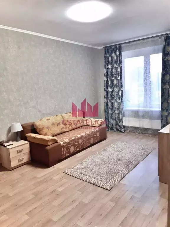 1-к. квартира, 35,3 м, 4/6 эт. - Фото 0