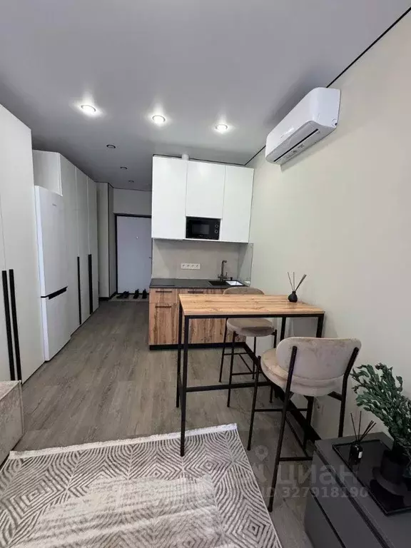 Студия Москва Новоостаповская ул., 20 (21.9 м) - Фото 1