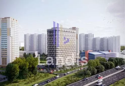 Студия Московская область, Одинцово ул. Чистяковой, 8с2 (22.58 м) - Фото 2