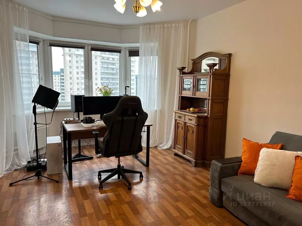 1-к кв. Санкт-Петербург Комендантский просп., 12к1 (50.0 м) - Фото 0