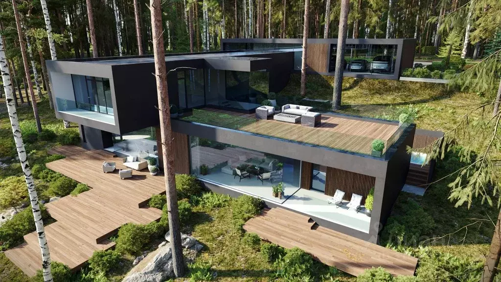 Дом в Ленинградская область, Выборгский район, Первомайское с/пос, ... - Фото 1