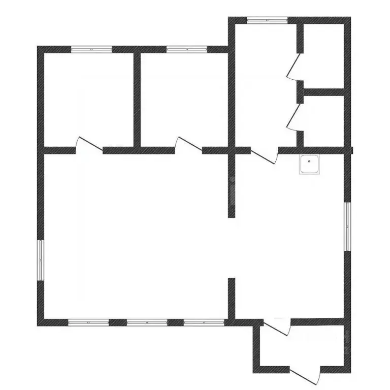 Дом в Калужская область, Жуков ул. Агрошкола, 3 (85 м) - Фото 2