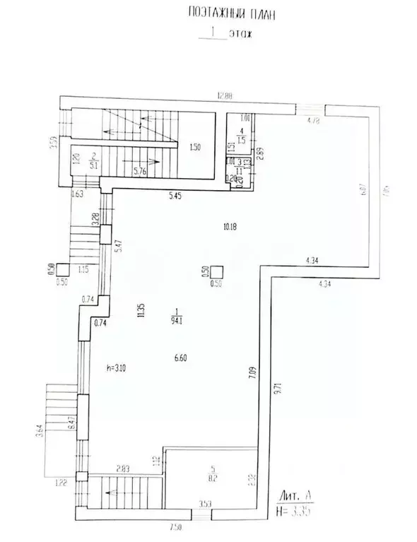 Помещение свободного назначения в Брянская область, Брянск Вокзальная ... - Фото 2