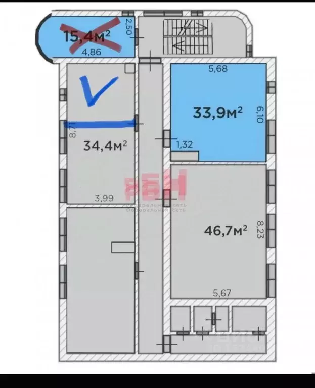 Офис в Тюменская область, Тюмень ул. Мельникайте, 85А (15 м) - Фото 2