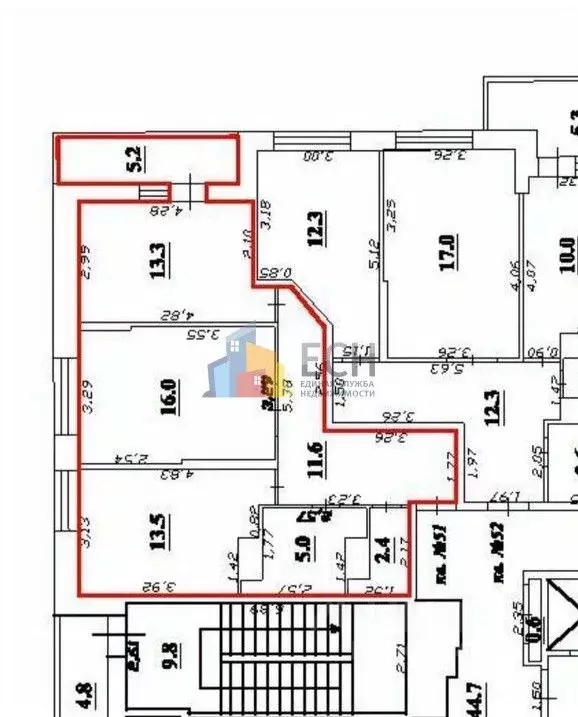 2-к кв. Тульская область, Тула Новомосковская ул., 10Б (67.0 м) - Фото 2