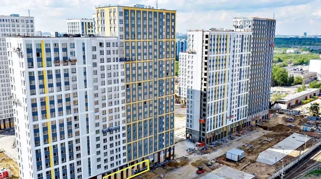 Помещение свободного назначения в Москва 2-й этап тер., Лучи жилой ... - Фото 1