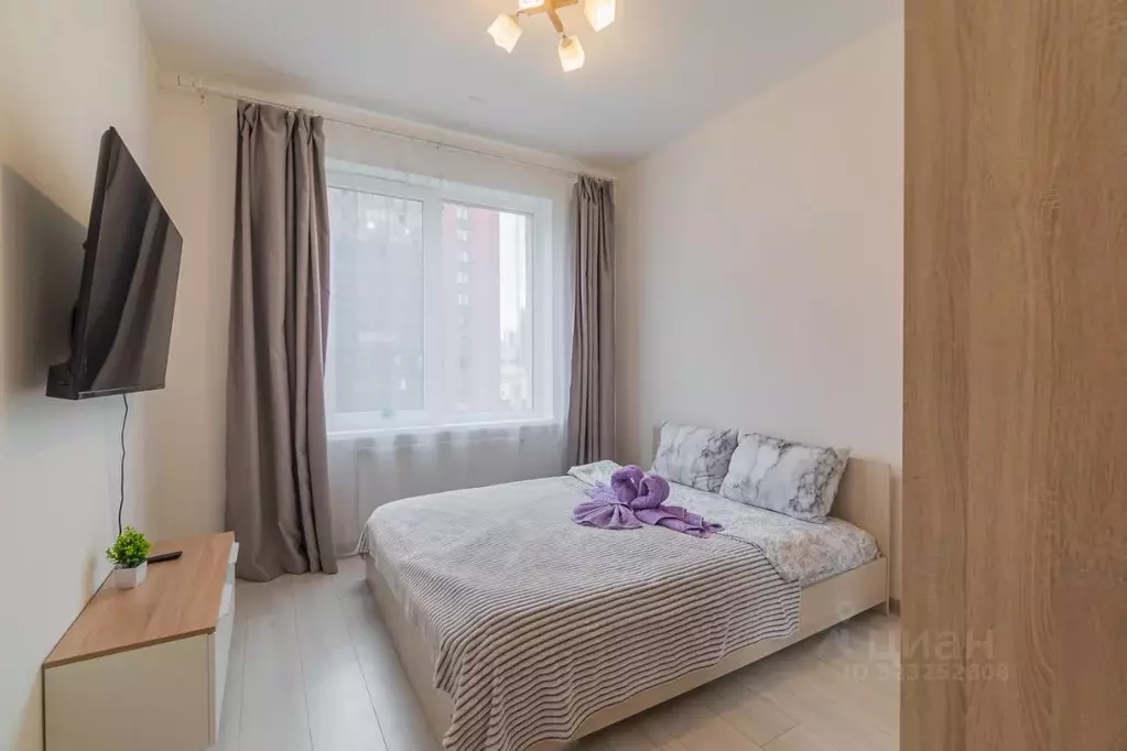 1-к кв. Санкт-Петербург аллея Арцеуловская, 19 (45.0 м) - Фото 1