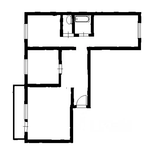 3-к кв. Свердловская область, Нижний Тагил Красная ул., 10А (61.0 м) - Фото 1