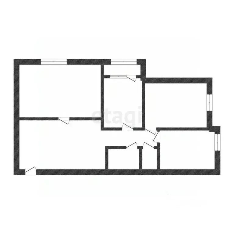 3-к кв. Белгородская область, Белгород ул. Плеханова, 8а (73.2 м) - Фото 2