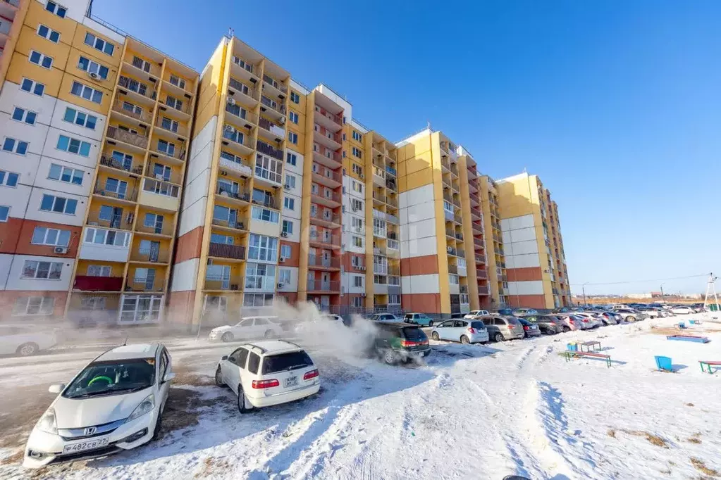 1-к кв. Хабаровский край, Хабаровск Аэродромная ул., 21 (38.4 м) - Фото 1