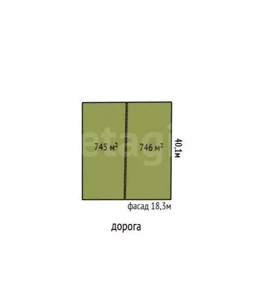Участок в посёлок Краснооктябрьский, Московская улица (14.91 м) - Фото 1