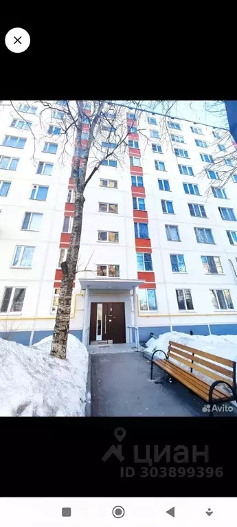 Комната Москва Фестивальная ул., 24 (12.0 м) - Фото 1