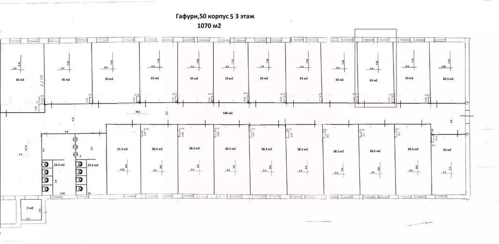 Офис в Татарстан, Казань ул. Мазита Гафури, 50к5 (33 м) - Фото 2
