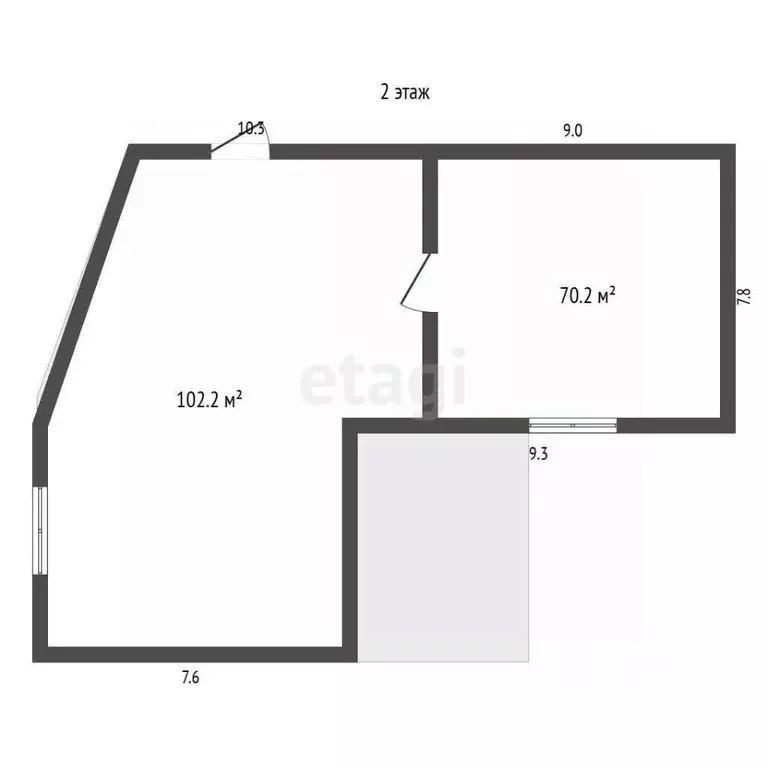 Гараж в Тюменская область, Тобольск 3Б мкр, 18В (102 м) - Фото 2
