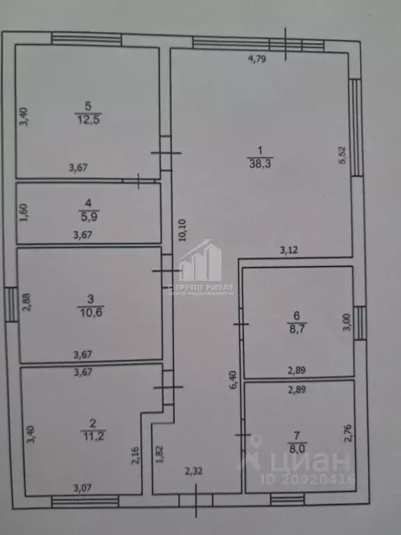 Дом в Калининградская область, Гурьевский муниципальный округ, пос. ... - Фото 2
