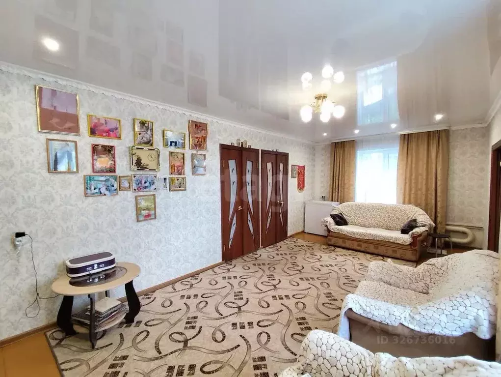 3-к кв. Курганская область, Макушино ул. Варвары Ушаковой, 8 (65.1 м) - Фото 1