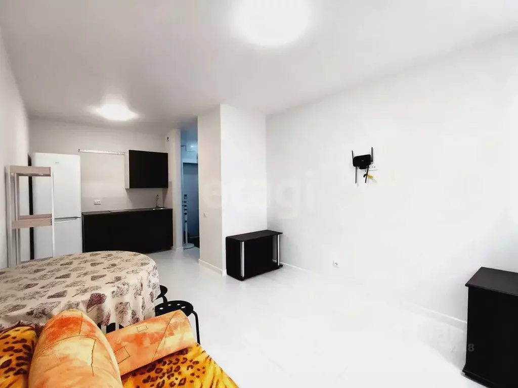 Студия Тюменская область, Тюмень ул. Тимофея Чаркова, 87 (26.0 м) - Фото 1