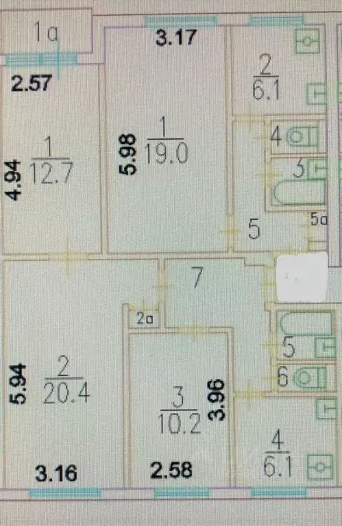 Комната Москва Дубнинская ул., 73К6 (44.0 м) - Фото 1