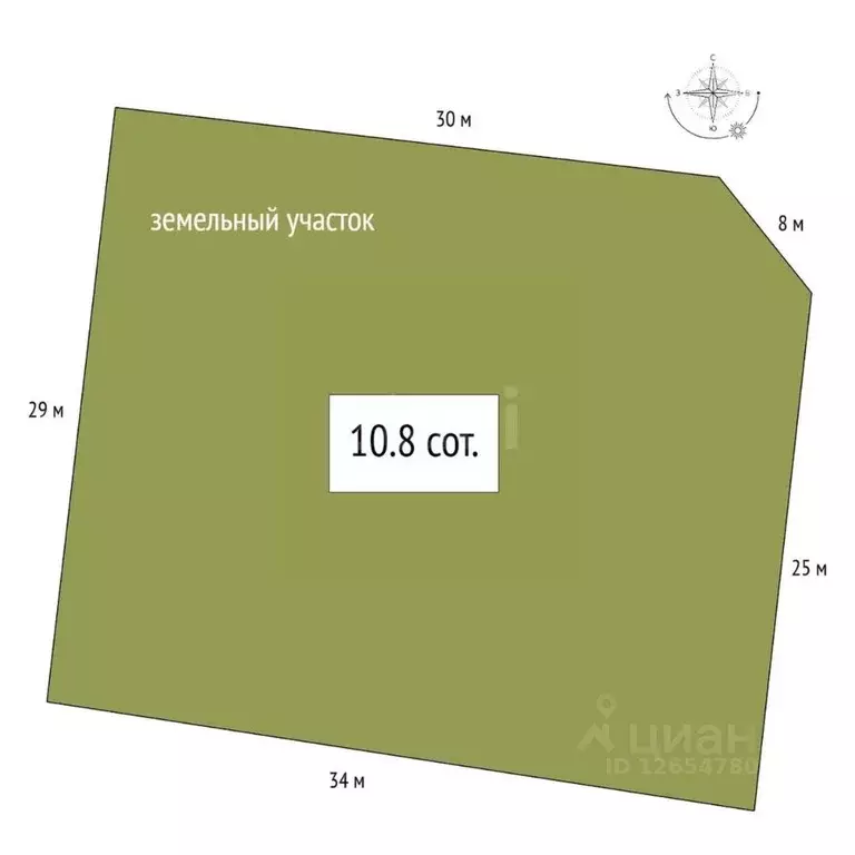 Участок в Новосибирская область, Бердск  (10.0 сот.) - Фото 2