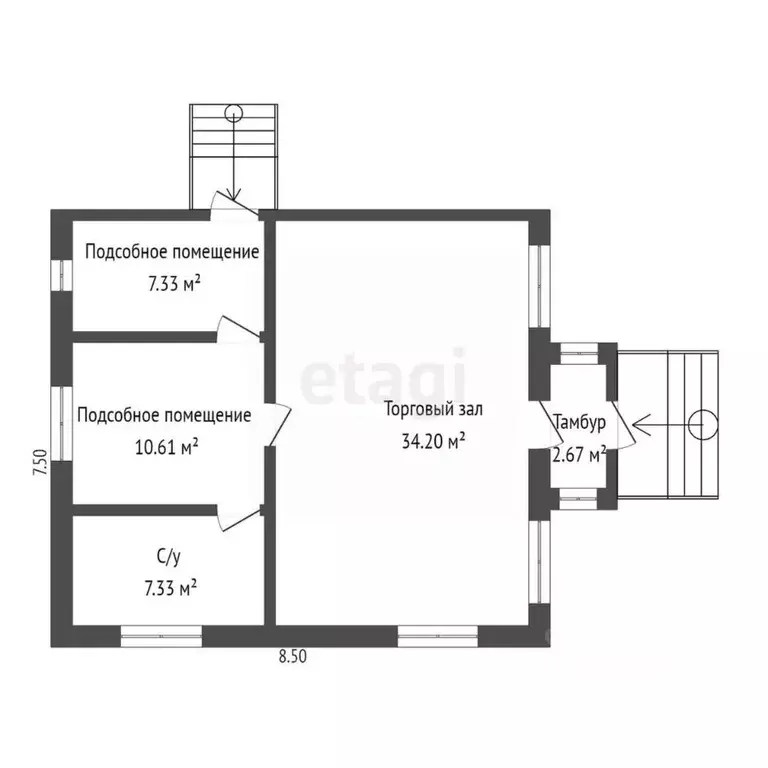 Офис в Краснодарский край, Темрюк Южная ул. (125 м) - Фото 2