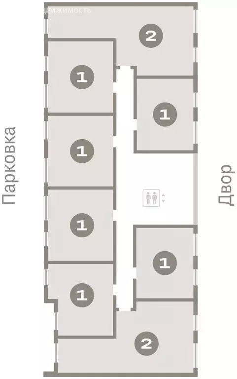 2-комнатная квартира: Екатеринбург, микрорайон Академический, 19-й ... - Фото 1