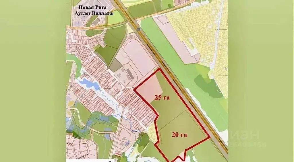 Участок в Московская область, Истра муниципальный округ, д. Обушково  ... - Фото 2