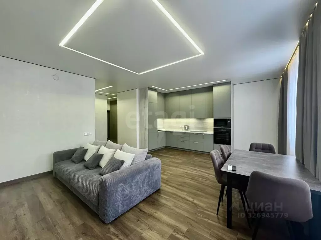 2-к кв. Тюменская область, Тюмень ул. 2-я Луговая, 22к2 (88.0 м) - Фото 1