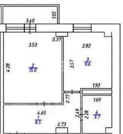 1-к кв. Удмуртия, Ижевск ул. Баранова, 96А (36.8 м) - Фото 1