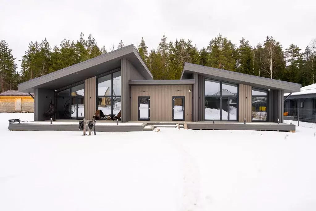Дом в Ленинградская область, Всеволожский район, Агалатовское с/пос, ... - Фото 1