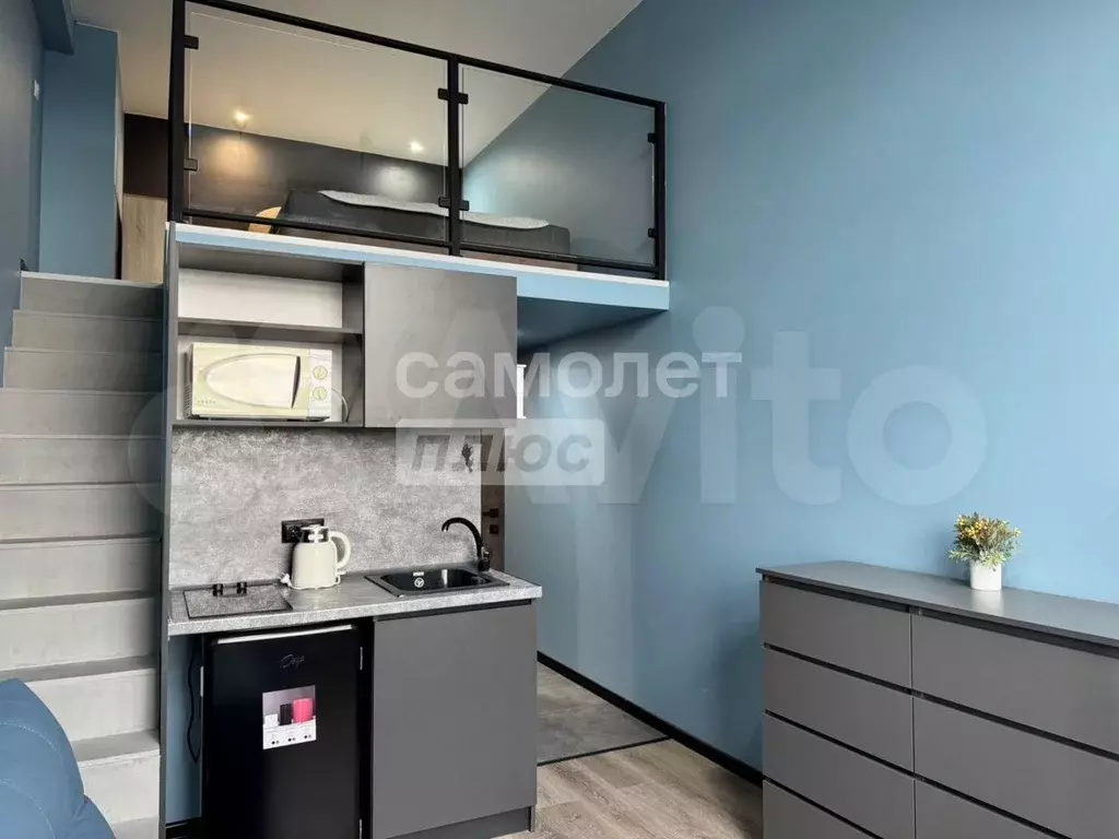 Апартаменты-студия, 28 м, 9/12 эт. - Фото 1