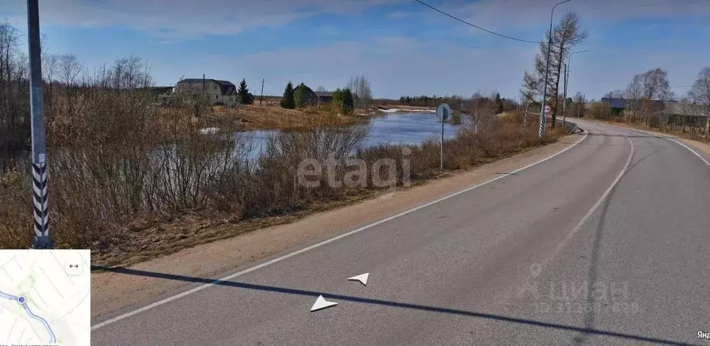 Участок в Карелия, Олонецкий район, Мегрегское с/пос, д. Юргелица  ... - Фото 0