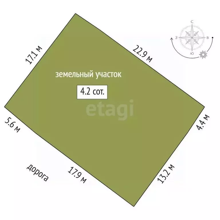 Участок в Тюменская область, Тюмень Дружба СНТ, ул. Судостроителей, ... - Фото 1